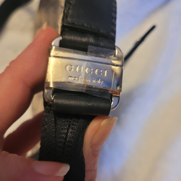 💢SOLD💢       NWOT AUTHENTIC GUCCI  KIDS navy micro GG canvas mini bag - Picture 15 of 16